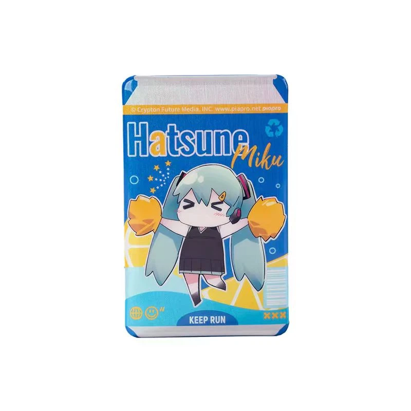 moeyu初音未来跑一跑系列马口铁方形徽章miku二次元周边吧唧谷子