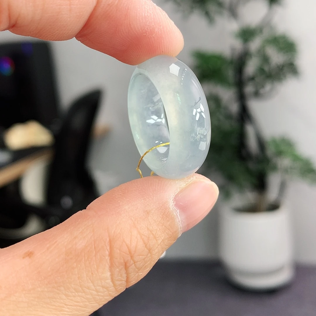翡翠未镶嵌戒指15号