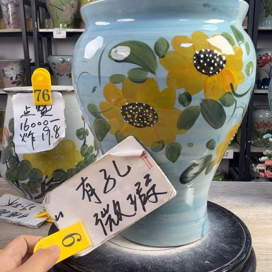 罐1tc景德镇陶瓷花盆
