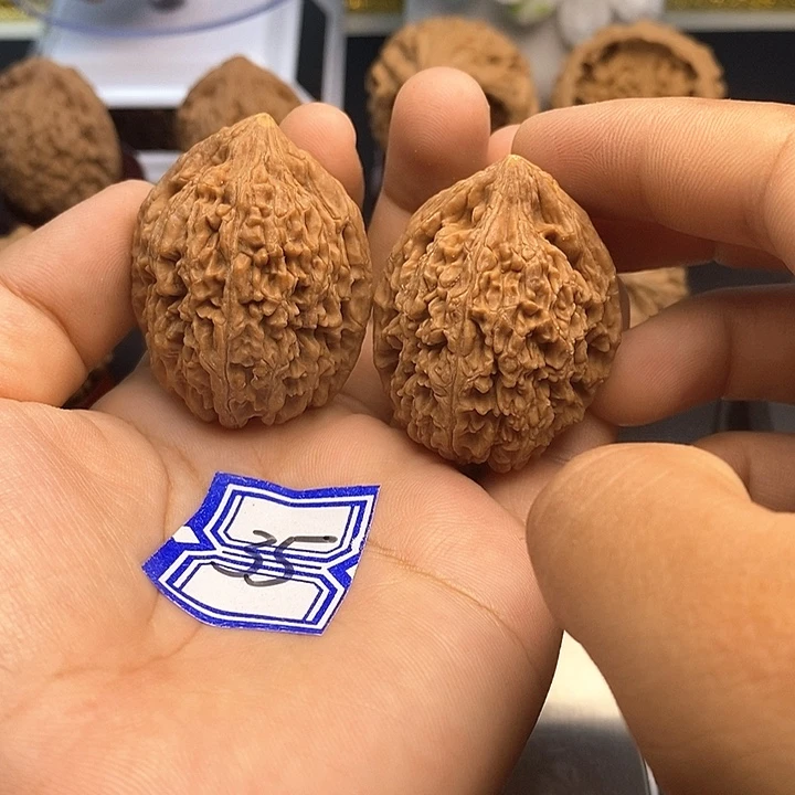 把件文玩核桃34大蒜头