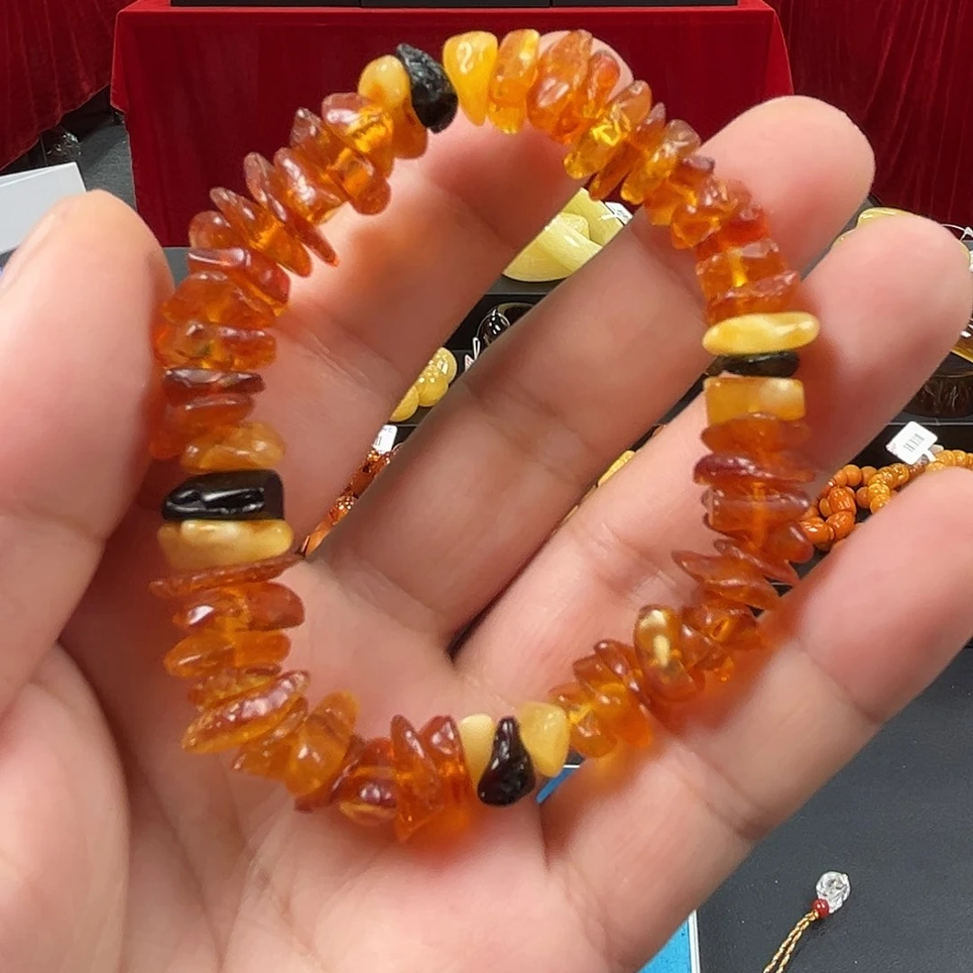 未镶嵌琥珀裸石琥珀