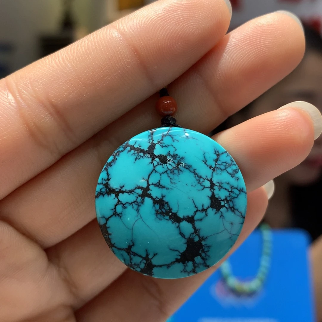 未镶嵌绿松石吊坠