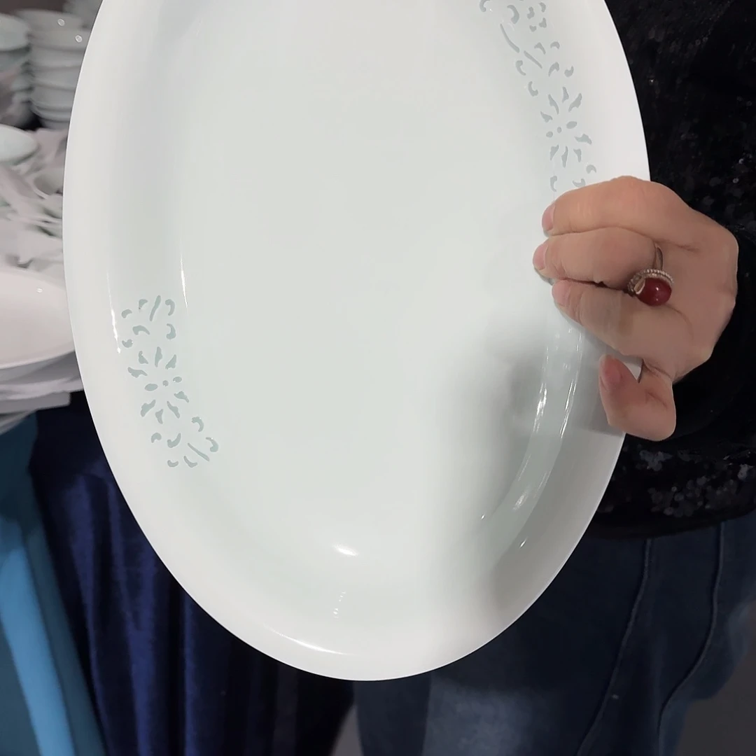 碗景德镇陶瓷鱼盘二级的两个