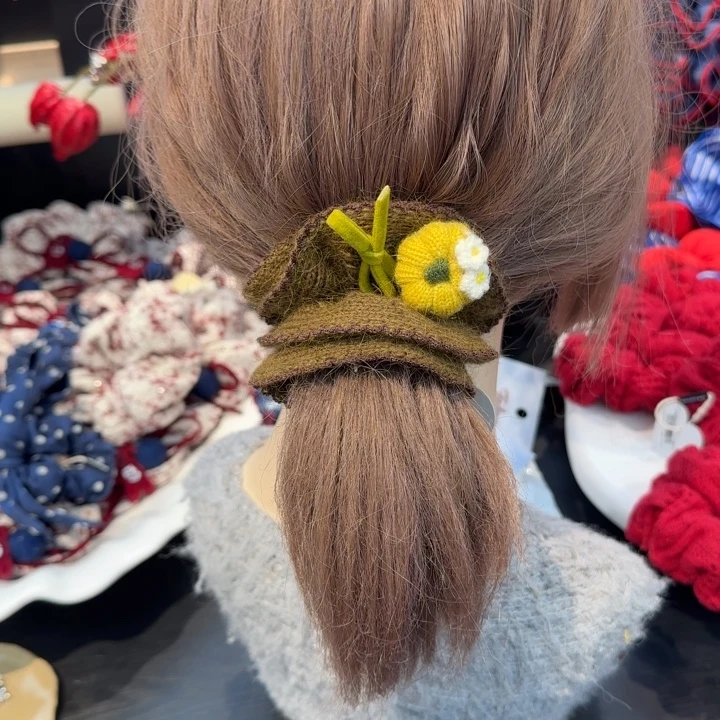 布艺铁合金小发圈