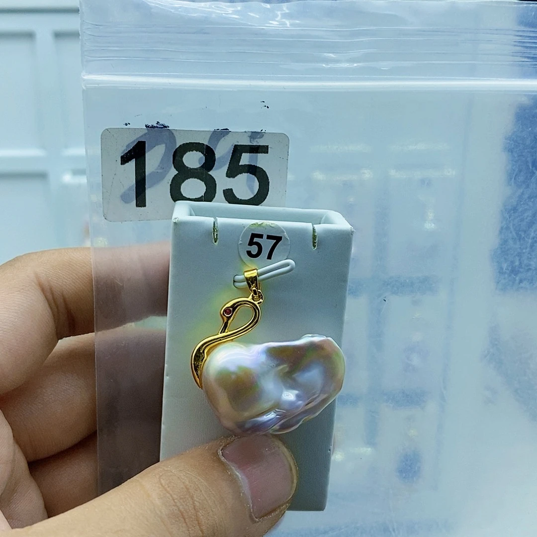 颈饰合金淡水珍珠