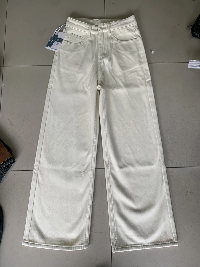 【 雨•美 推荐 】9929杏色休闲百搭直筒裤