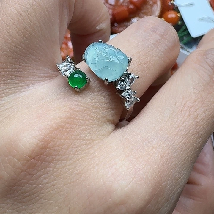 翡翠未镶嵌项链翡翠