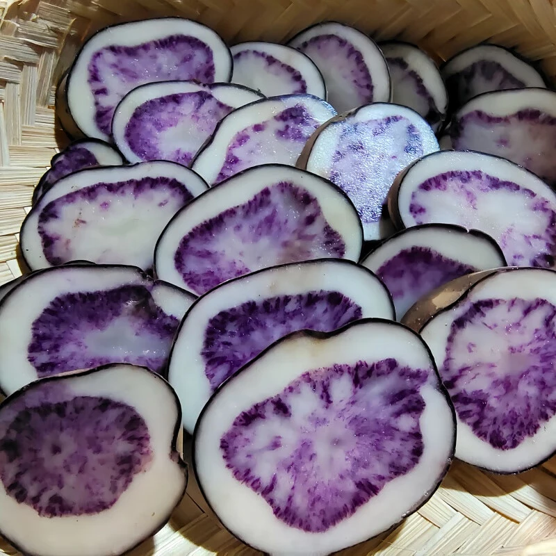 【小刘村长专属】贵州特产乌洋芋洋芋新鲜紫土豆花心马铃薯