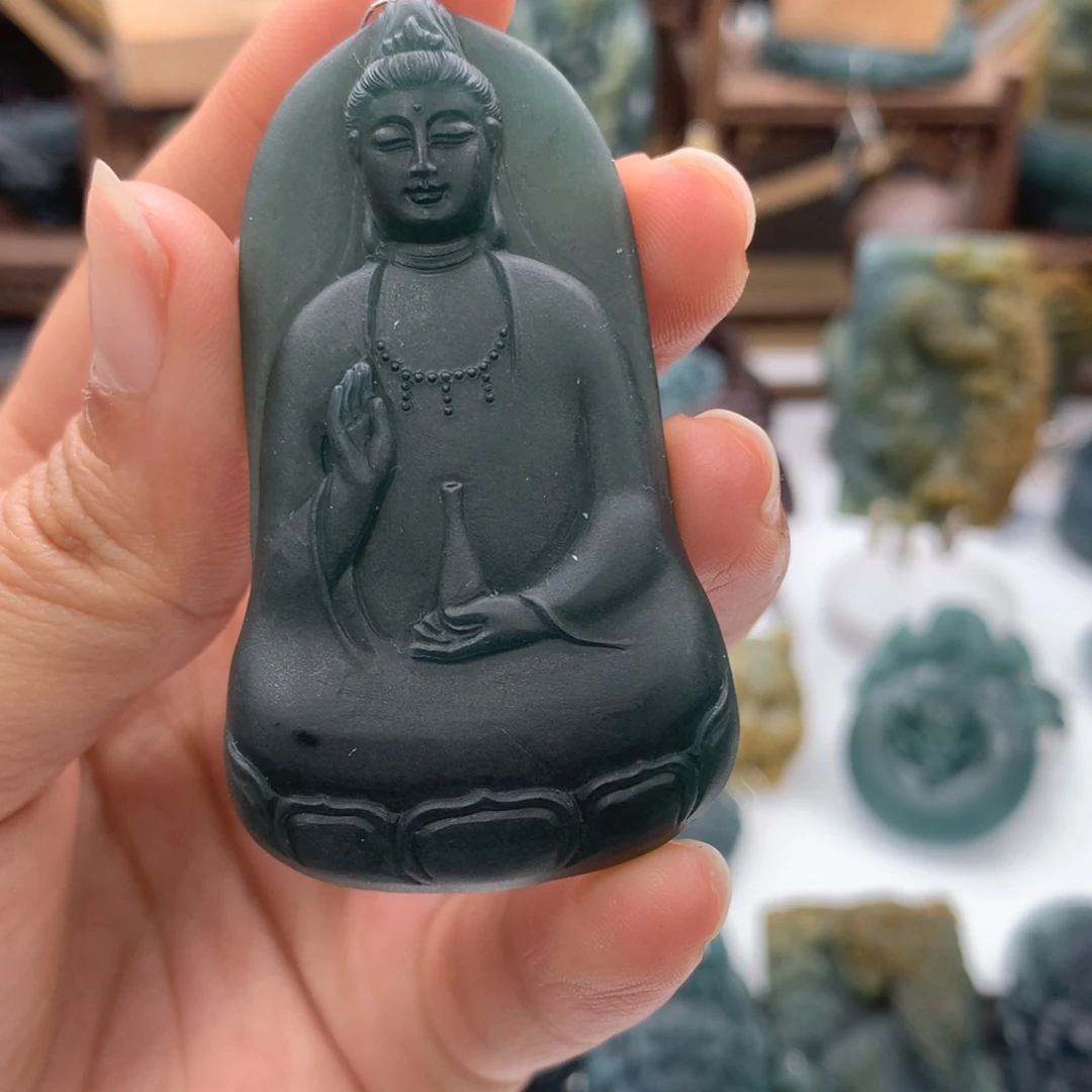 定制翡翠未镶嵌毛货不退不换