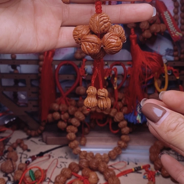 吊坠桃核龙纹桃枭