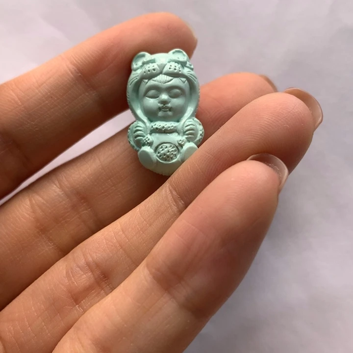 绿松石未镶嵌配饰