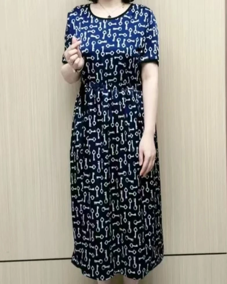 （众衣）高定款钥匙连衣裙气质显瘦复古