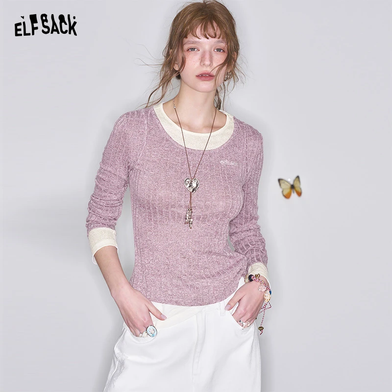 5158【金拐子】妖精的口袋春季针织衫