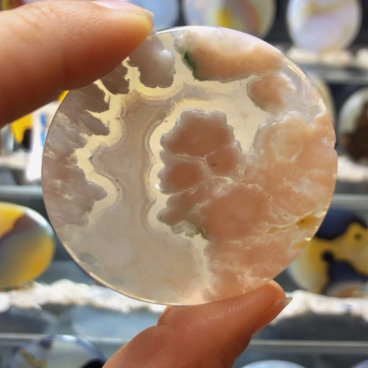 合金玛瑙/玉髓珠宝奇石用****381有瑕