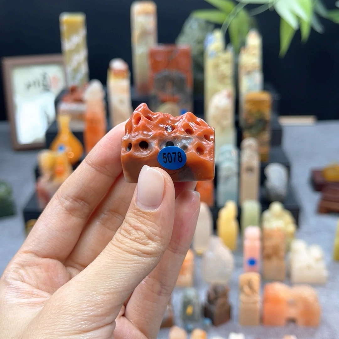 印石寿山石5078。