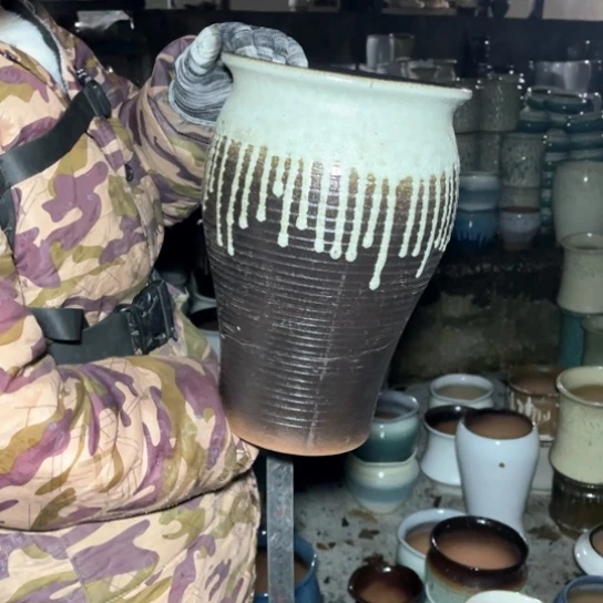 红陶口18高32瑕疵