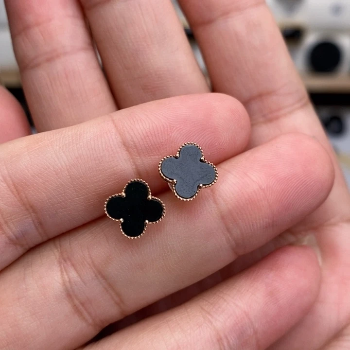 翡翠18K金镶嵌戒指耳钉