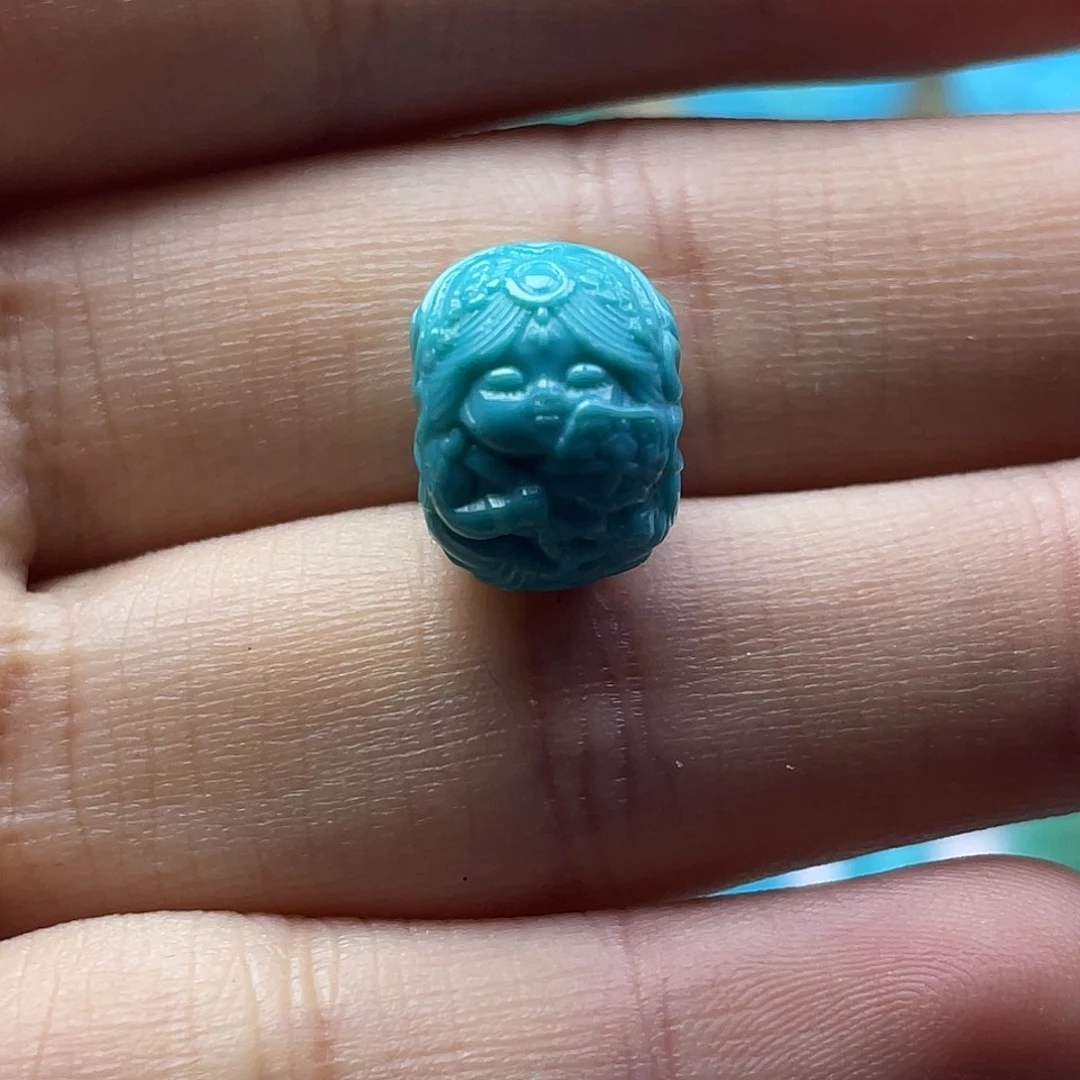 绿松石未镶嵌颈饰