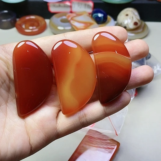 玛瑙/玉髓吊坠(不含链)未镶嵌啊*