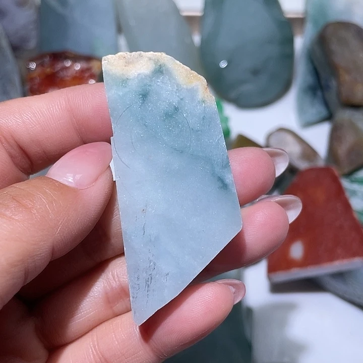 翡翠散珠翡翠边角料