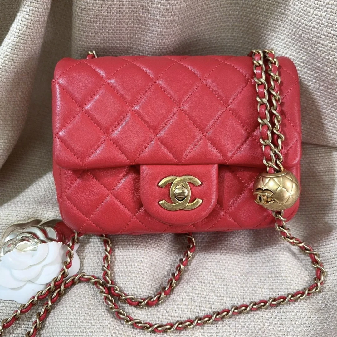 99新 Chanel/香奈儿 4332金球方胖子/成色以直播间为准