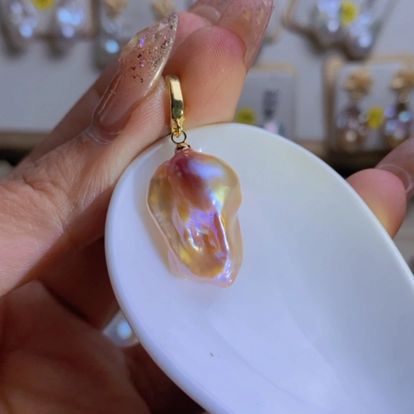 【闪购商品】淡水珍珠天然淡水珍珠合金