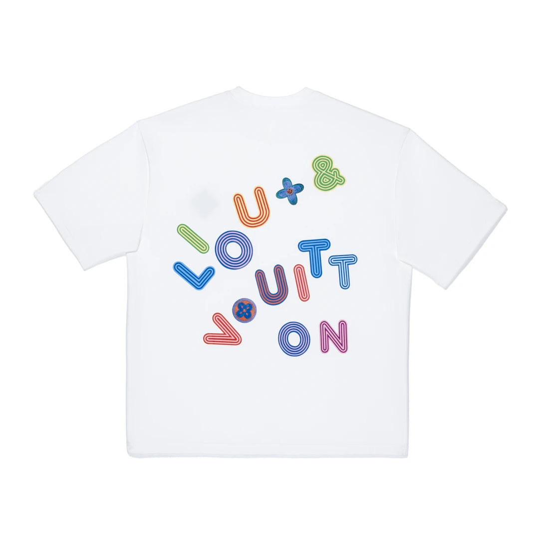 （T221）夏季新款重磅时尚休闲设计款潮流宽松清新短袖T恤2508