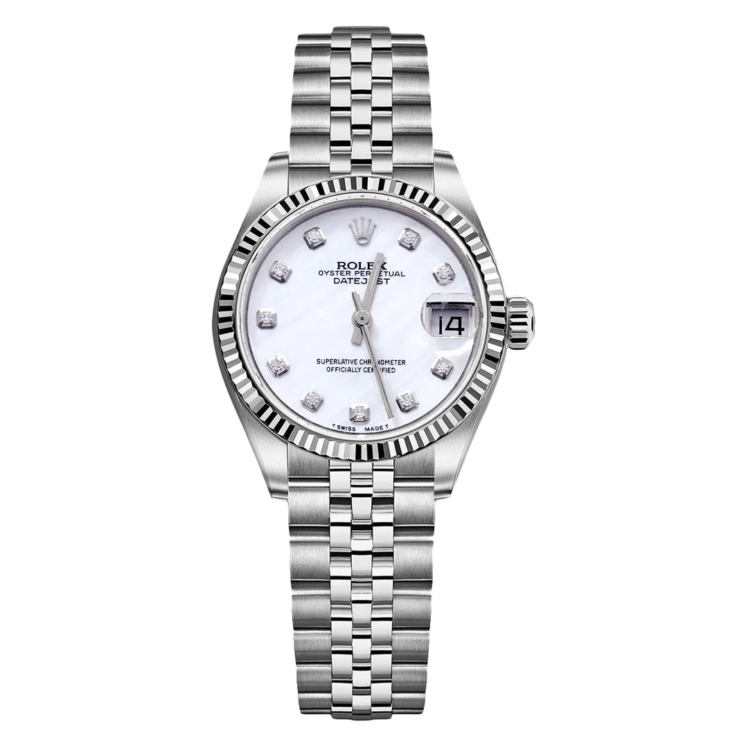 99新 Rolex/劳力士 女装日志型系列68274腕表/后钻/WHP038625