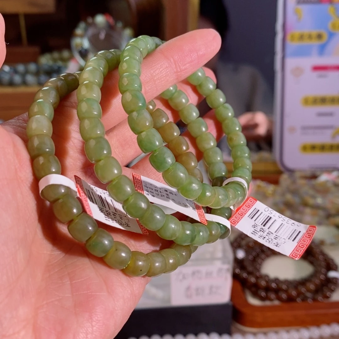 和田玉手串多样性拍一发一未镶嵌