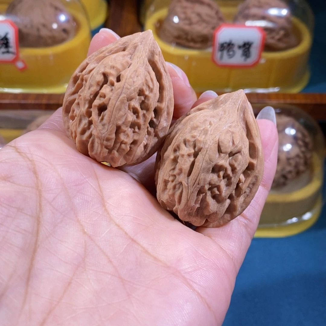 吊坠文玩核桃瓷瓶鸭嘴