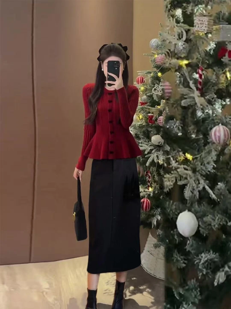 夏季秋冬秋季透气针织毛针织衫显瘦网红长袖性感风