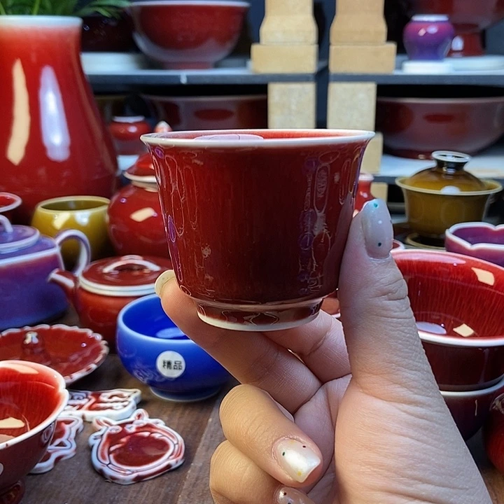 陶瓷景德镇名陶坊原矿郎红