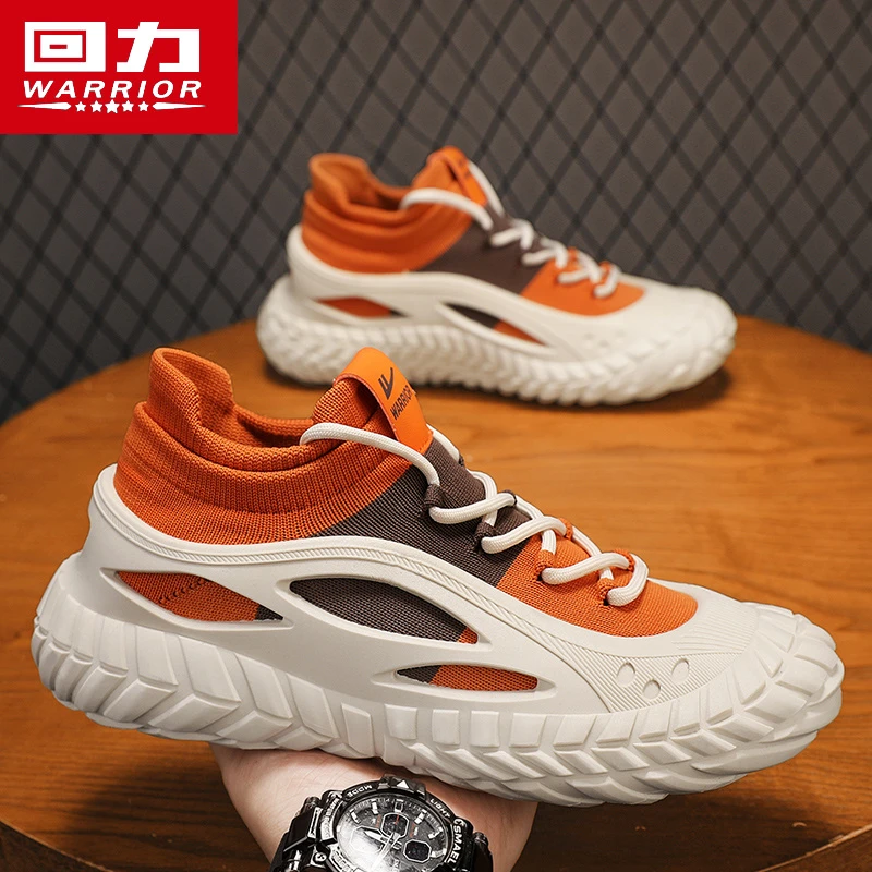 回力男鞋秋季透气轻便网面鞋百搭休闲运动跑步鞋飞织百搭旅游鞋