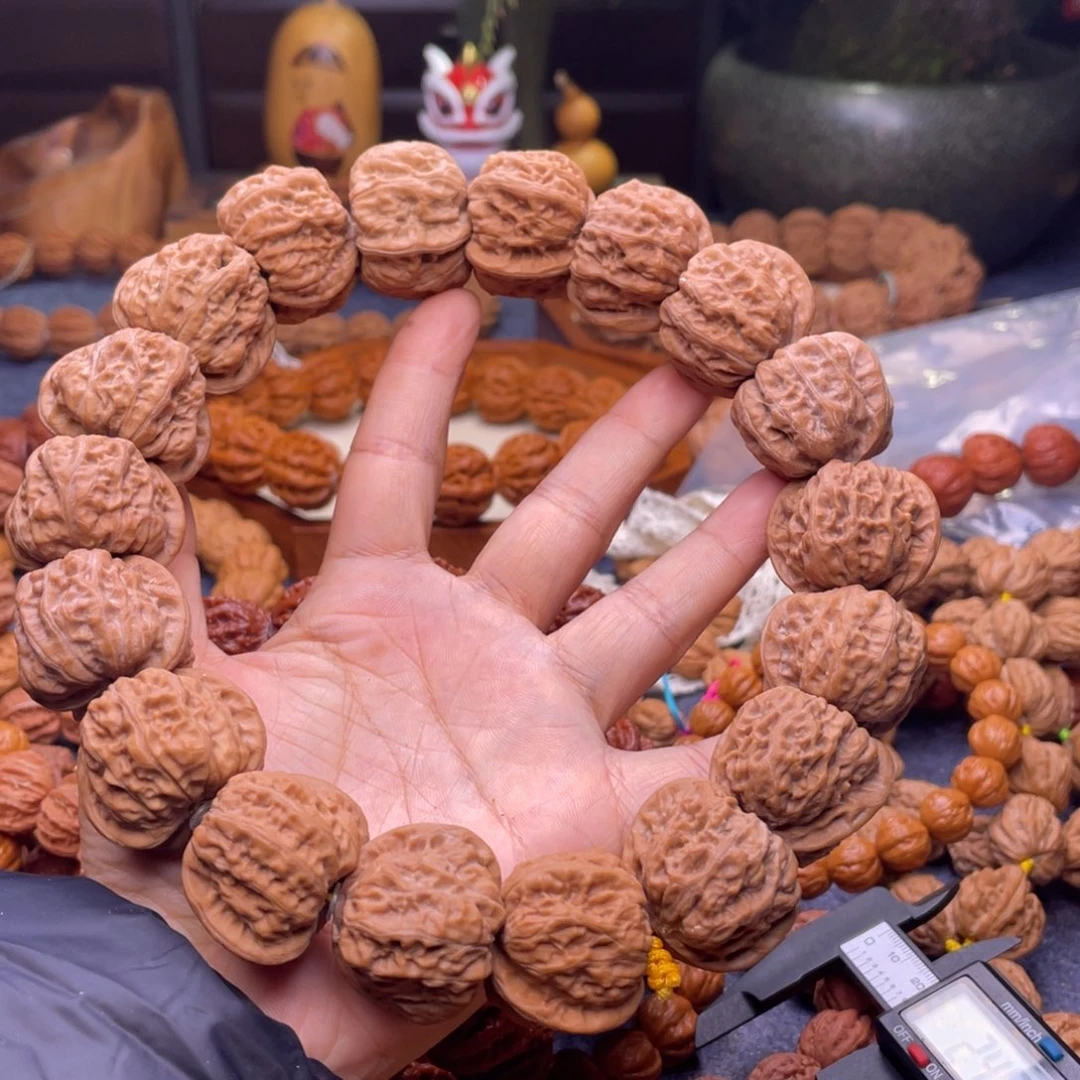 止***水文玩核桃吊坠核桃