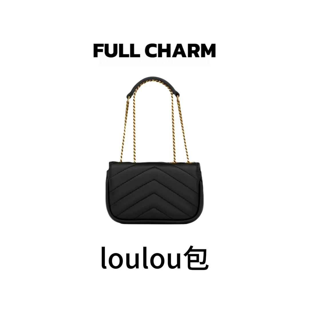 【E314】FULL CHARM-loulou包-百搭手提单肩斜挎包大容量通勤女包