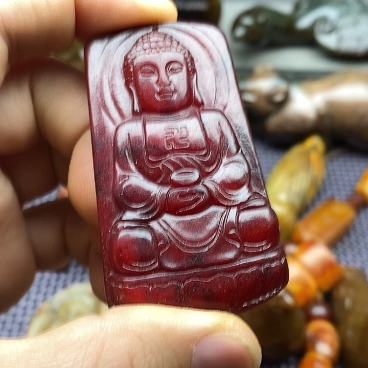 未镶嵌蛇纹石玉颈饰