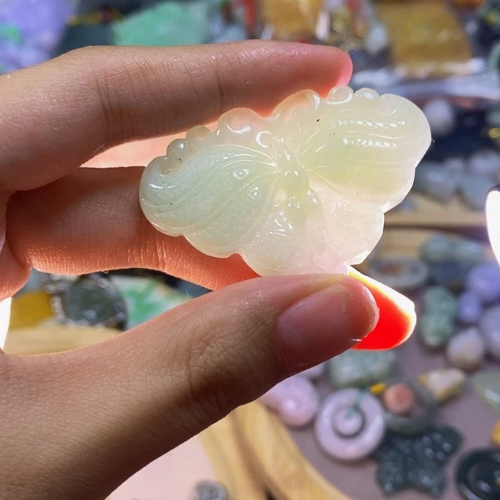 翡翠未镶嵌挂件天然缅甸翡翠