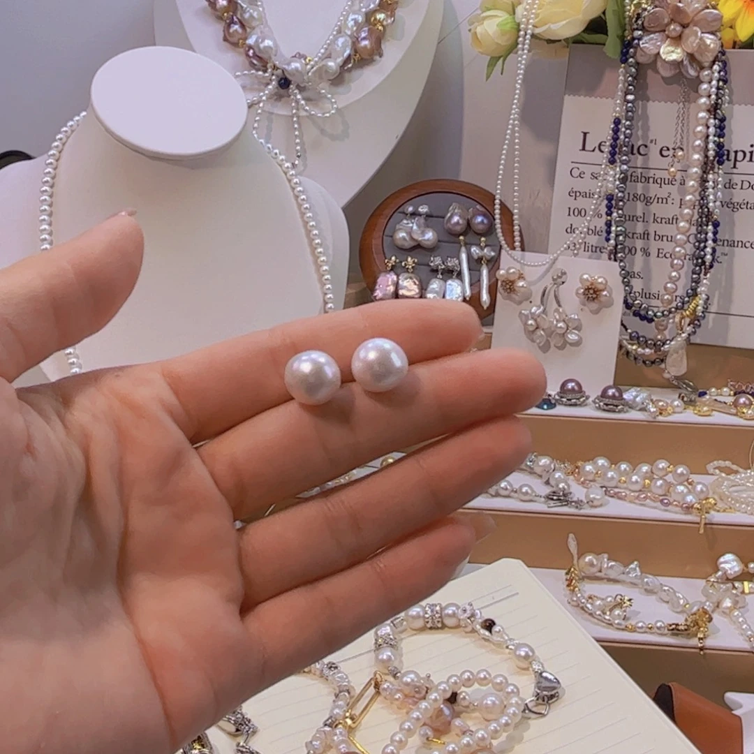 淡水珍珠手绳钛钢