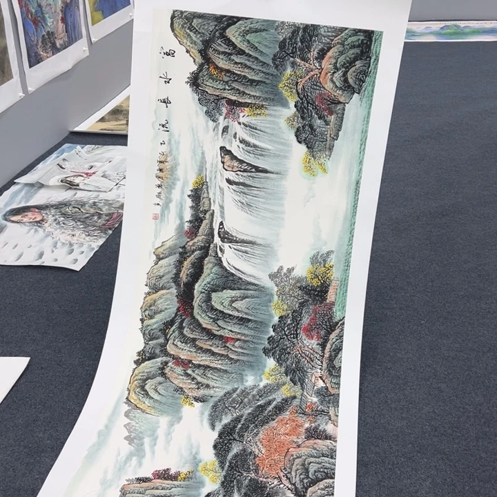 国画国画作品欣赏一下