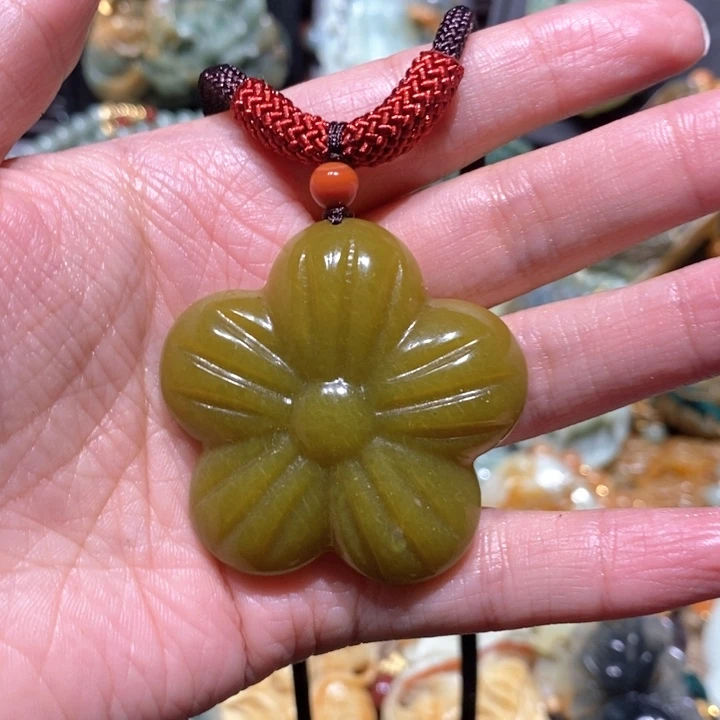 岫玉毛衣链未镶嵌