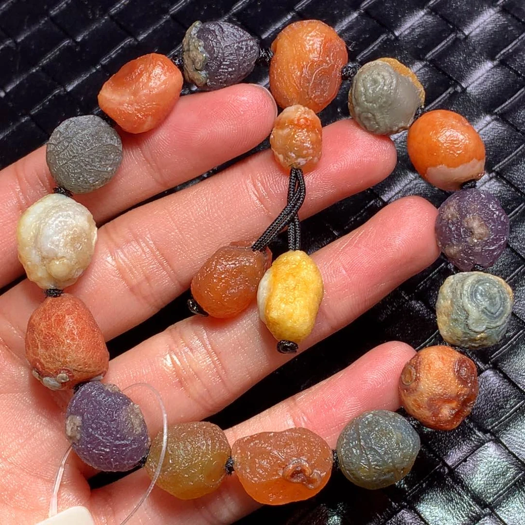 未镶嵌玛瑙/玉髓珠宝半成品