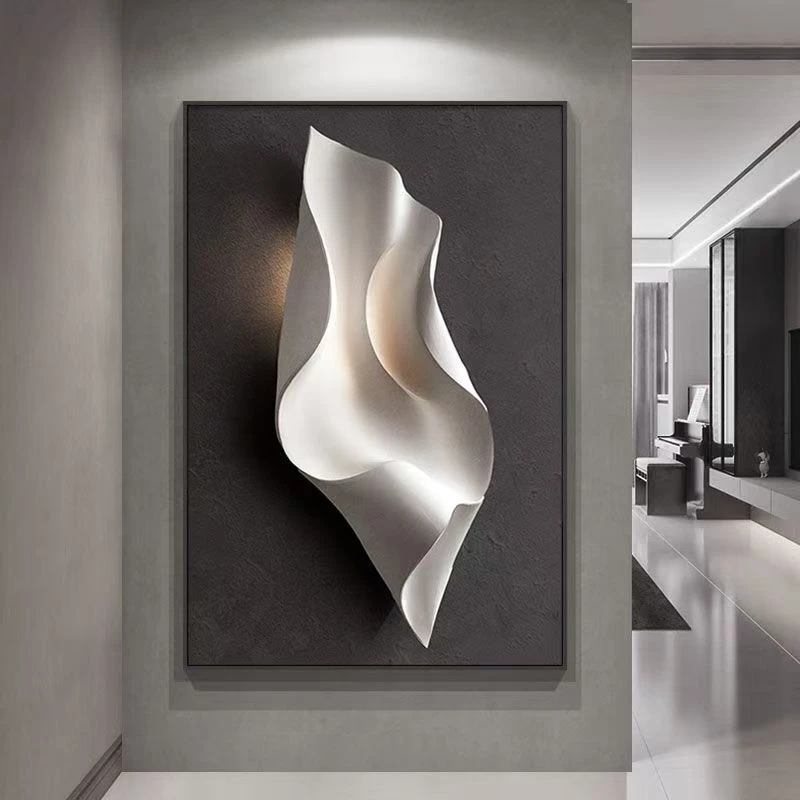 高级客厅落地2025沙发背景墙画高级感壁画挂画背景墙床头画