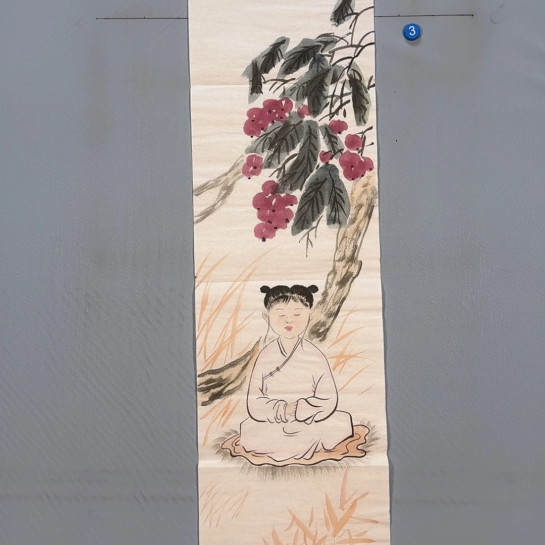 国画064 同款咯节快乐健健康康