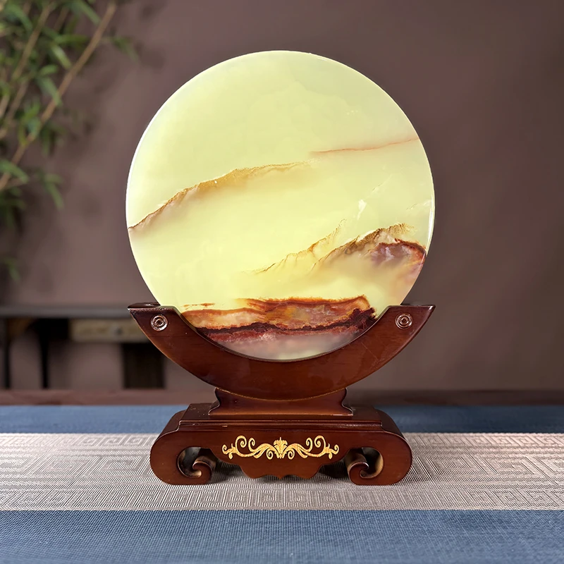 《30公分平安扣6号》中式摆件乔迁开业办公室客厅高档摆设