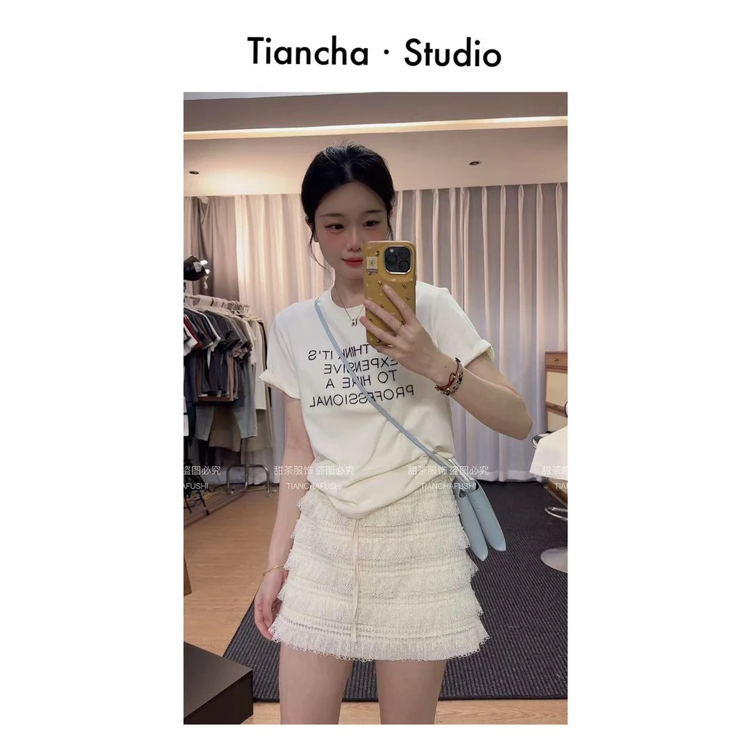 sweet c【蛋糕裙】Z790#蛋糕裙女夏季短款韩风ins半身短裙