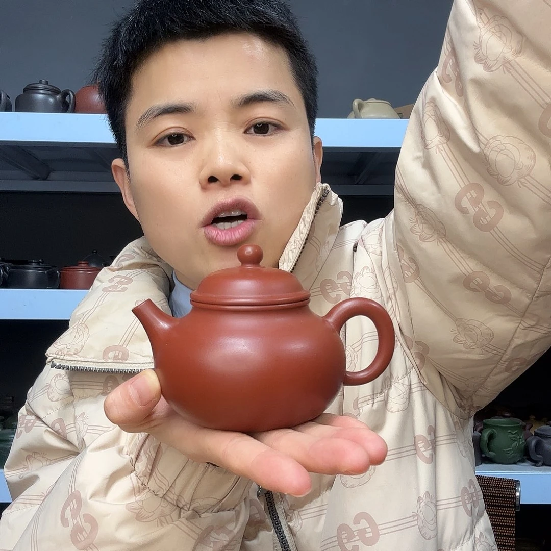 紫砂茶壶民间手艺人全手工制作