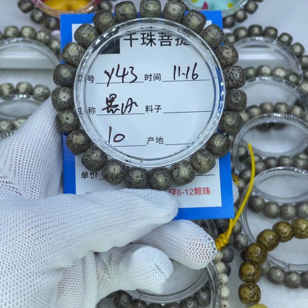 菩提籽类Y43黑冰00