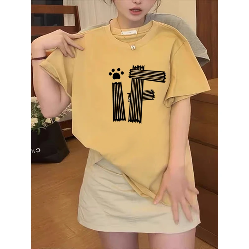 设计感小众正肩短袖t恤女2025新款流行时尚百搭洋气黄色上衣夏季