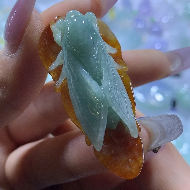 翡翠未镶嵌颈饰天然翡翠A货吊坠