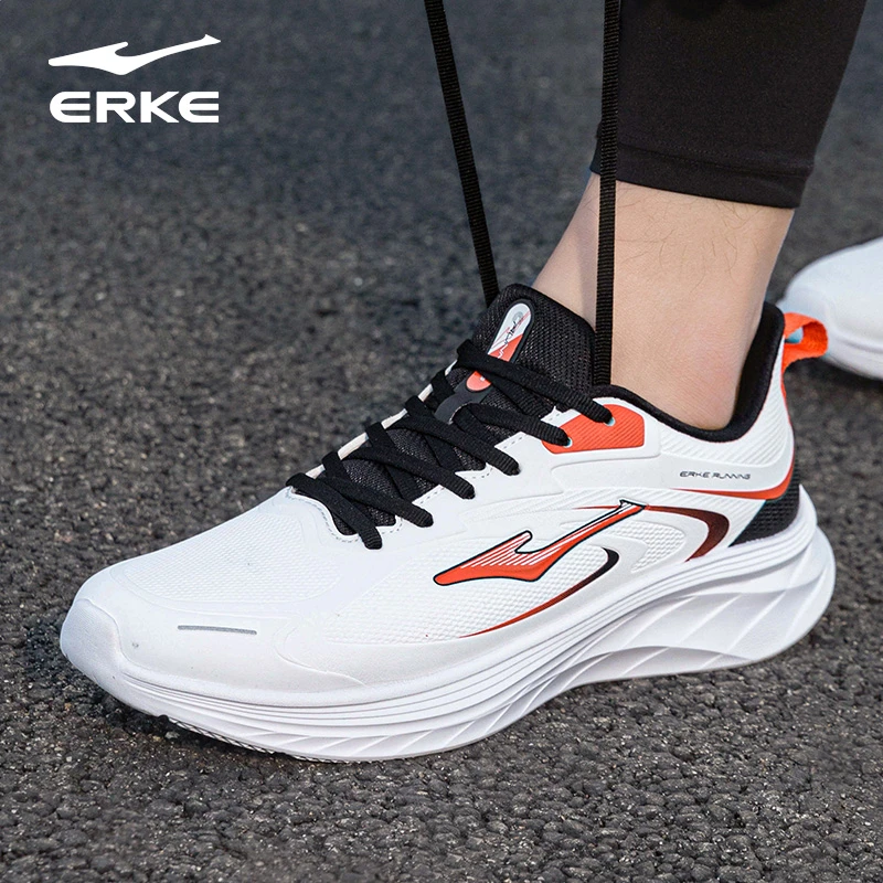 鸿星尔克男鞋专业跑步鞋2025新款官方旗舰正品男款高级感百搭鞋子